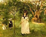 Chasing Butterflies, Berthe Morisot